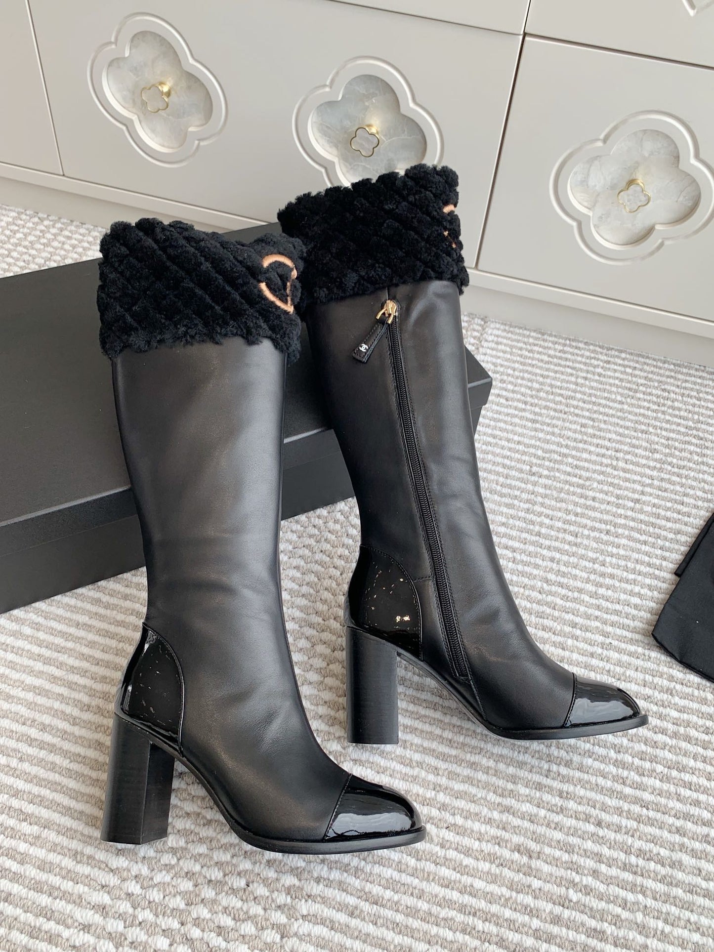 Mocassins Arc de Triomphe à semelles épaisses