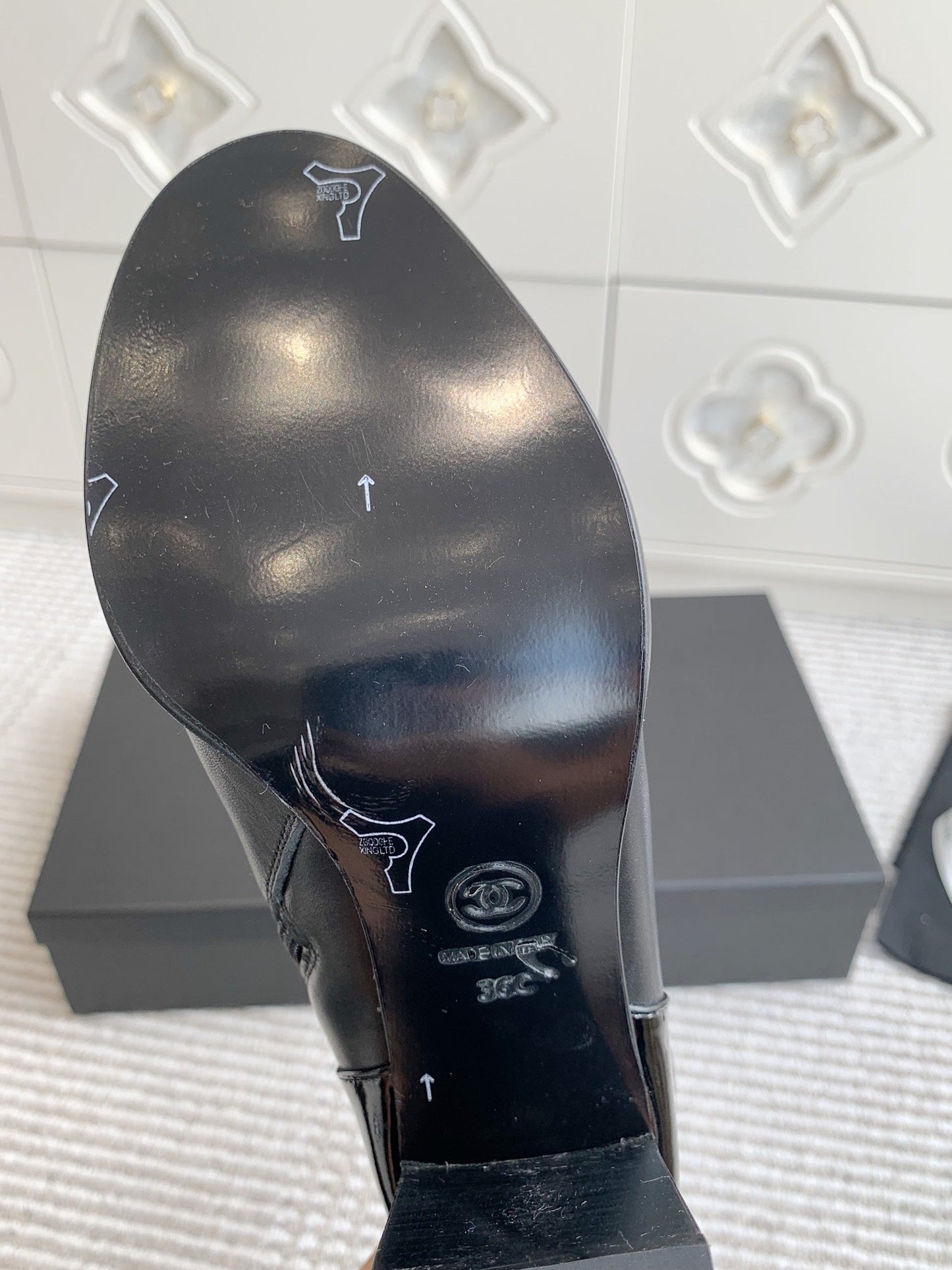 Mocassins Arc de Triomphe à semelles épaisses