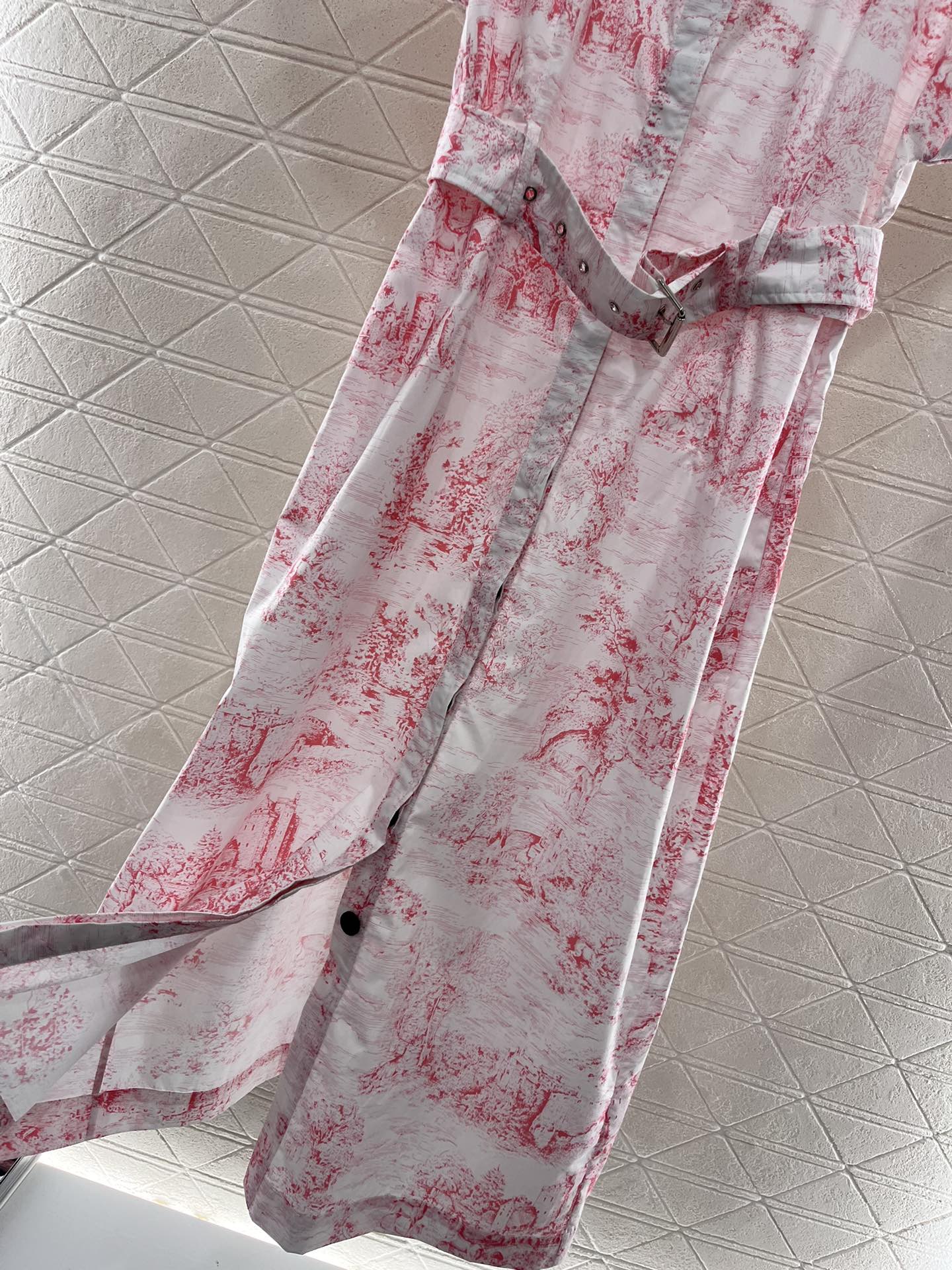 Bedrucktes Hemdblusenkleid