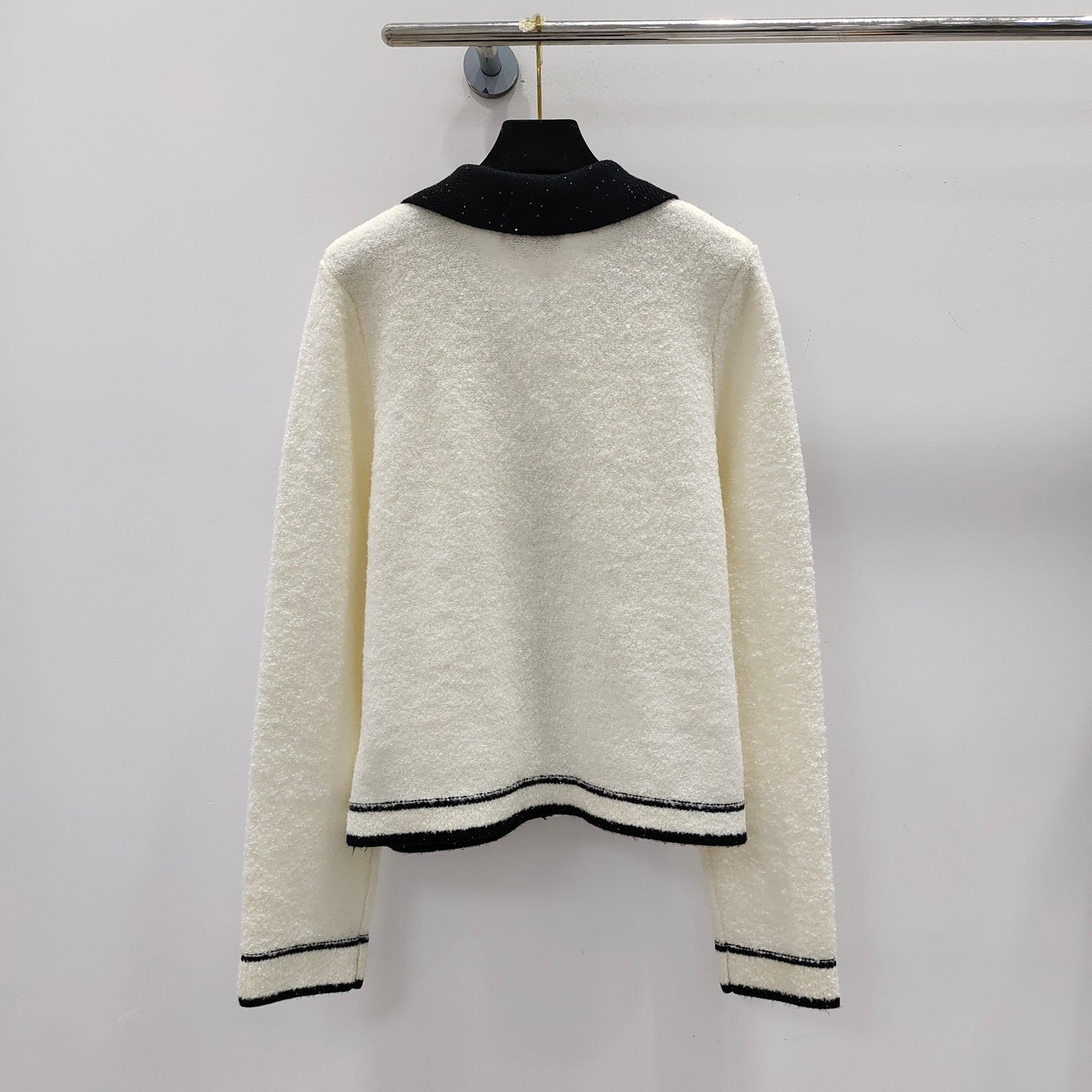 Lange Ärmel mit Logo-Cardigan