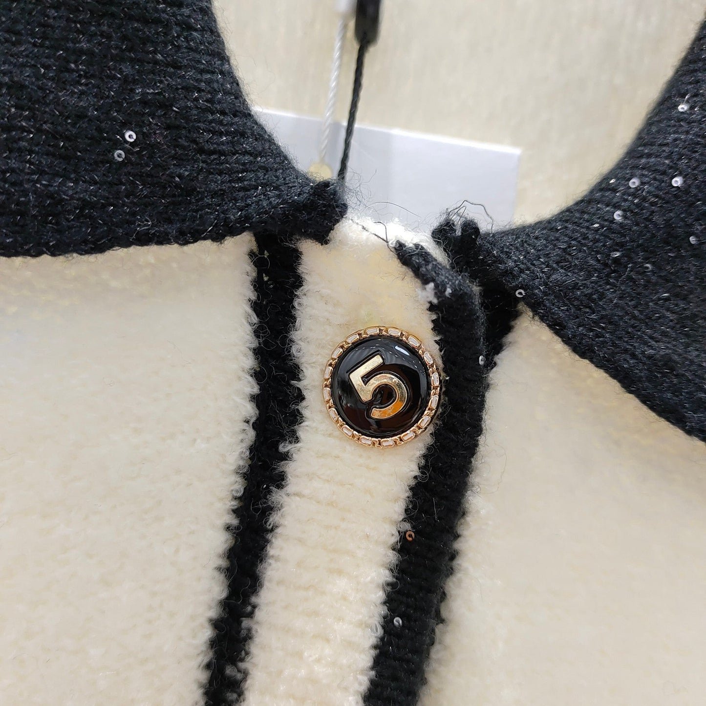 Lange Ärmel mit Logo-Cardigan