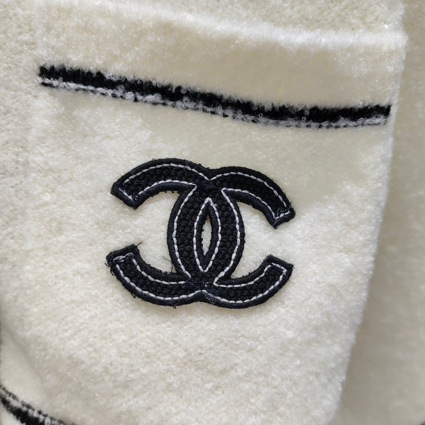 Lange Ärmel mit Logo-Cardigan