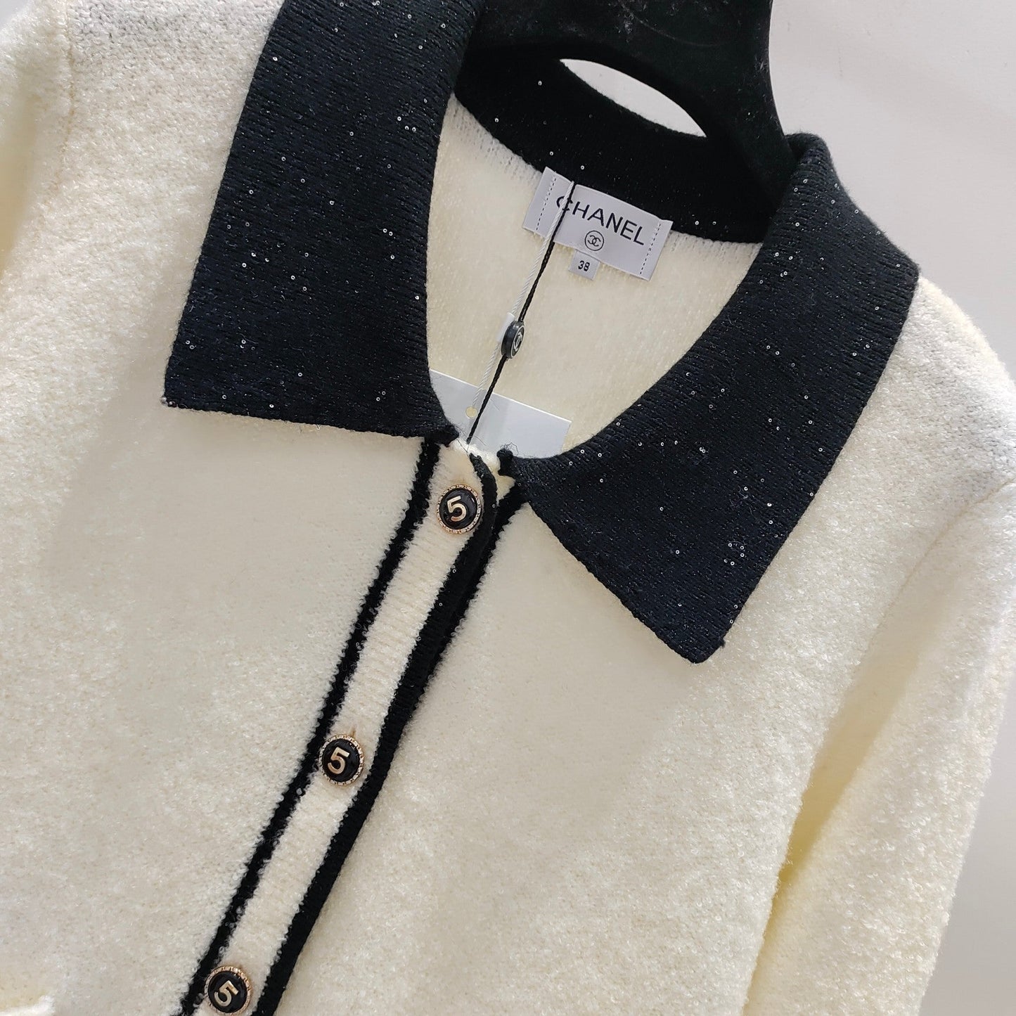 Lange Ärmel mit Logo-Cardigan