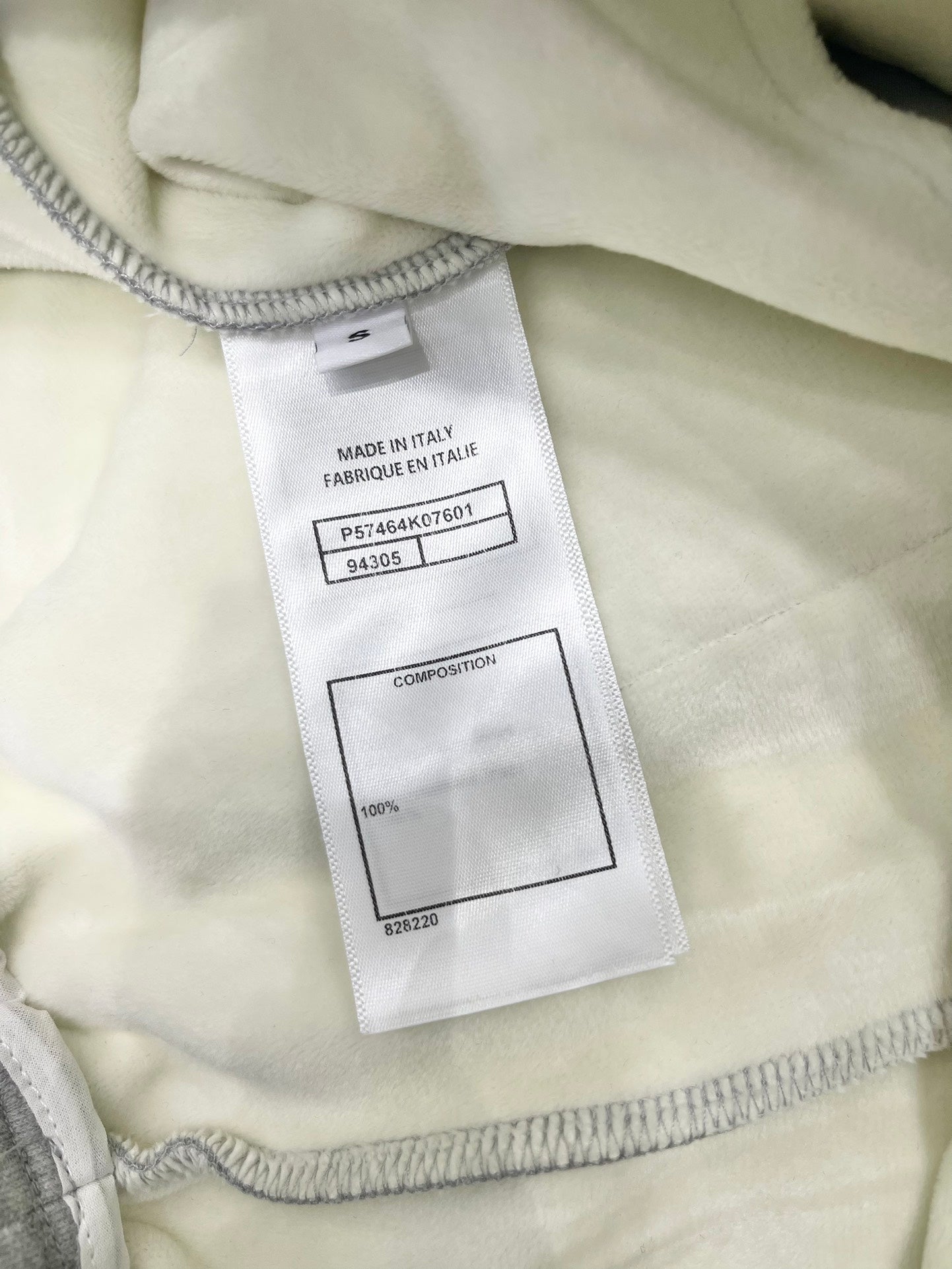 Pantalon de survêtement en peluche à taille serrée et jambe droite