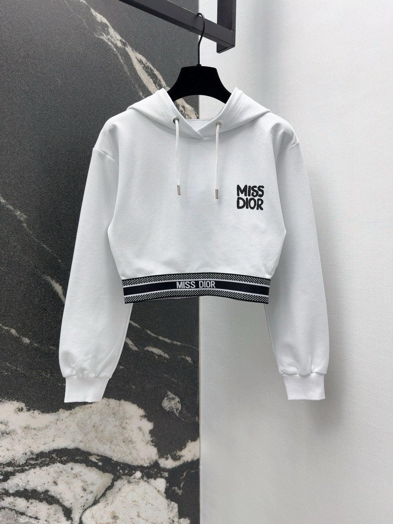 Bedruckter Anzug aus Space Cotton im Sportstil