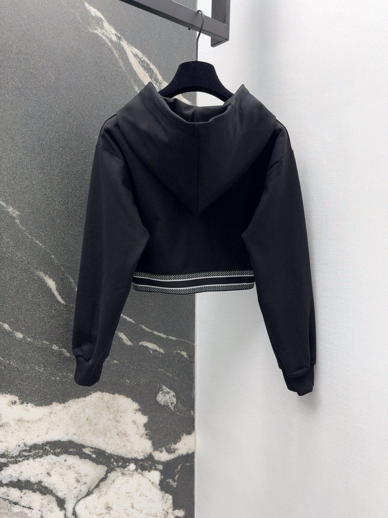 Bedruckter Anzug aus Space Cotton im Sportstil