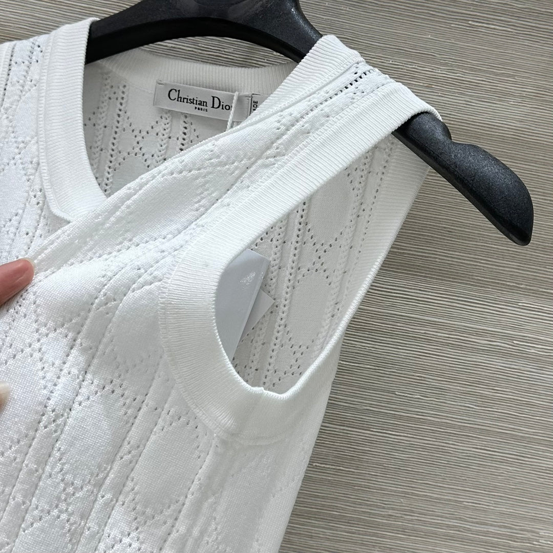 Gilet polo creux à manches courtes de style célébrité