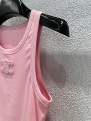 pink vest CL