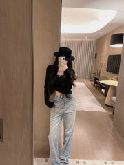 Water-soluble lace top