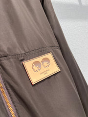 Reversible lambswool jacket