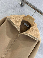 Soft silhouette lambswool coat