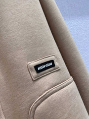 Soft silhouette lambswool coat