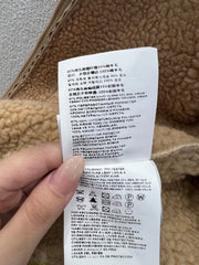 Soft silhouette lambswool coat