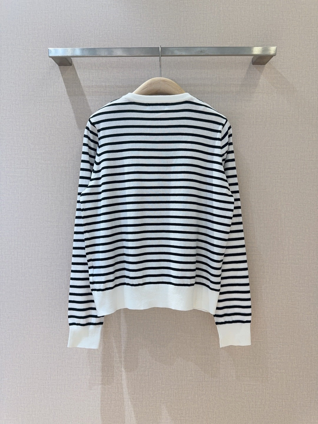 Bedrucktes Slim-Fit-Stretch-Hemd mit Streifen