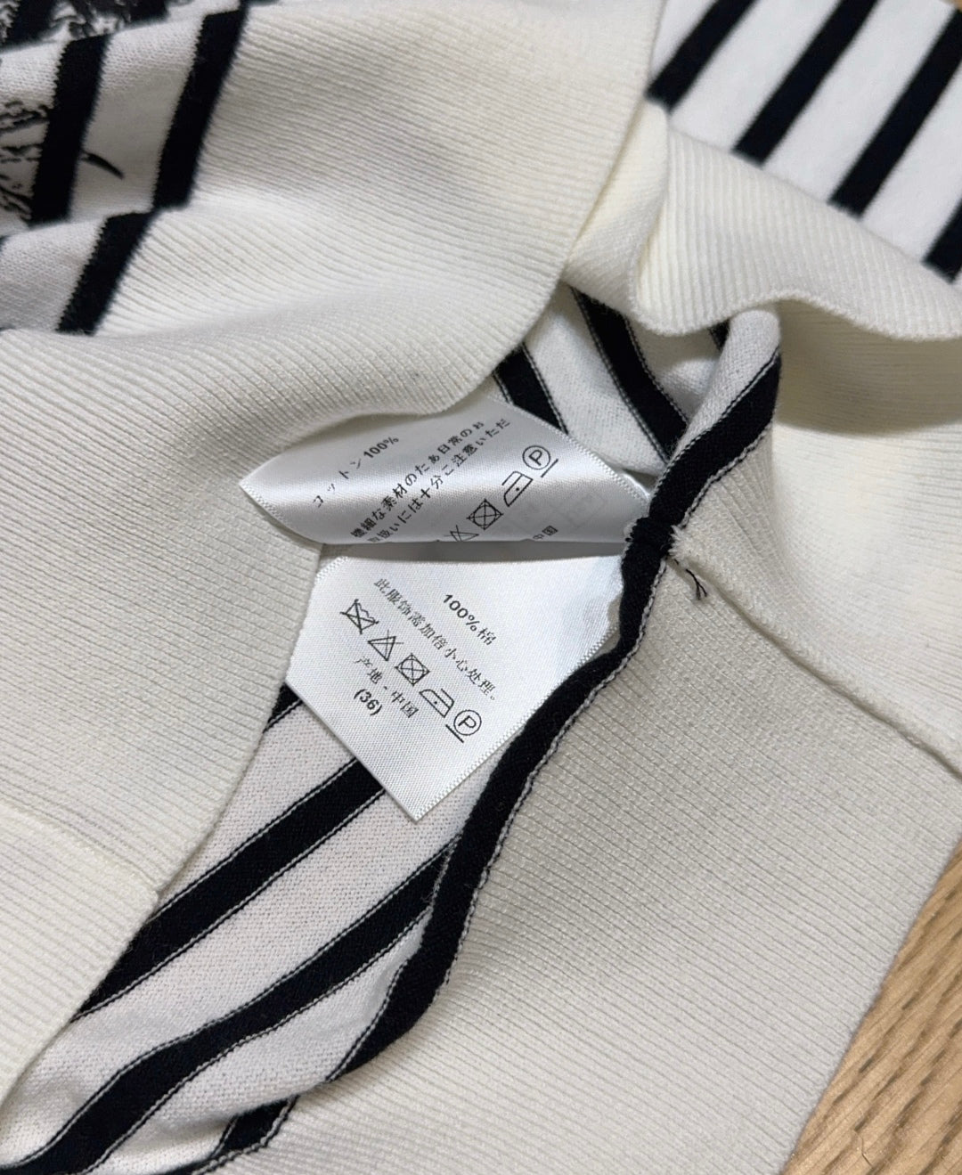 Bedrucktes Slim-Fit-Stretch-Hemd mit Streifen