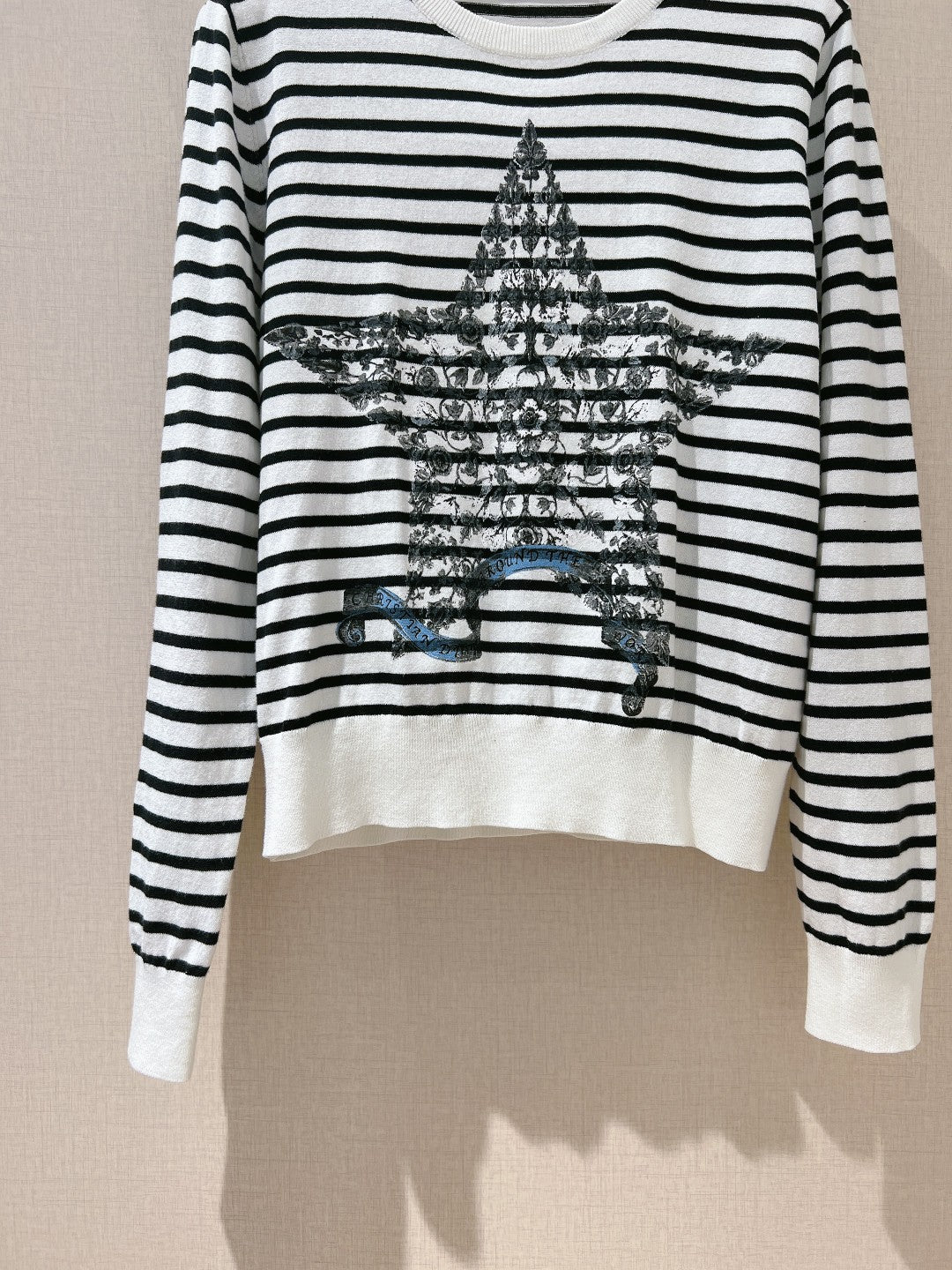 Bedrucktes Slim-Fit-Stretch-Hemd mit Streifen