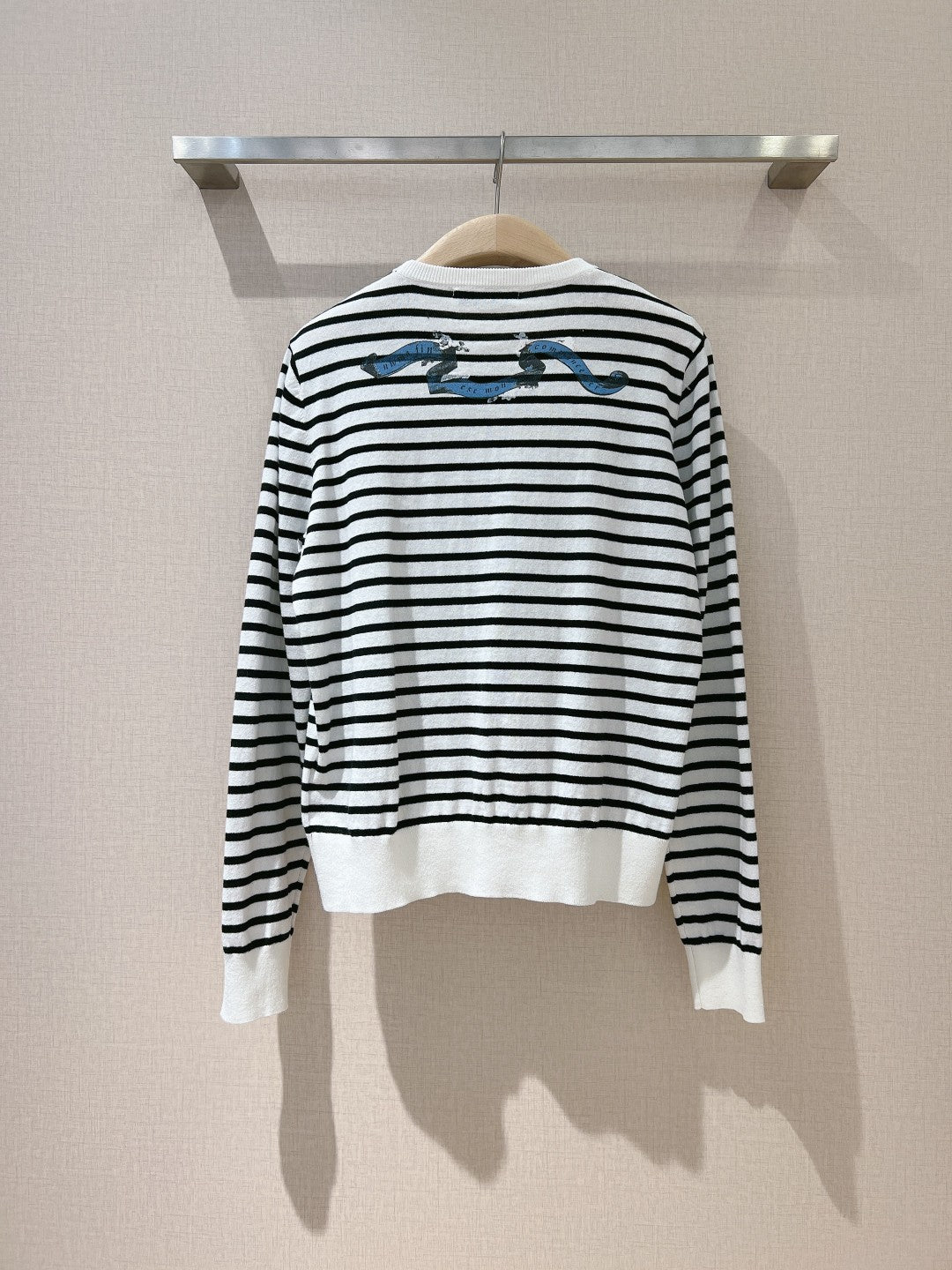 Bedrucktes Slim-Fit-Stretch-Hemd mit Streifen