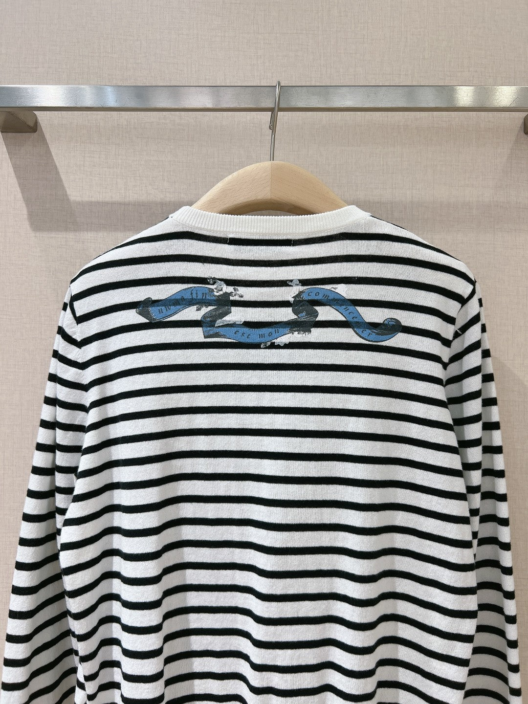 Bedrucktes Slim-Fit-Stretch-Hemd mit Streifen