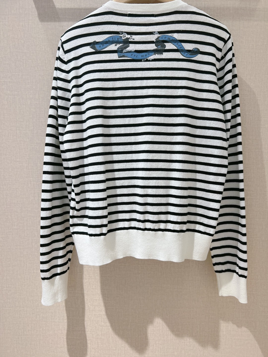 Bedrucktes Slim-Fit-Stretch-Hemd mit Streifen