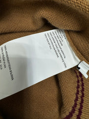 crew-neck knit vest