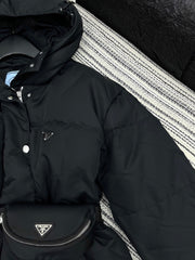 25 autumn and winter new arrival waist down jacket with hood