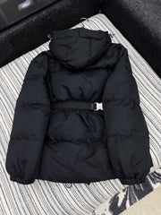 25 autumn and winter new arrival waist down jacket with hood
