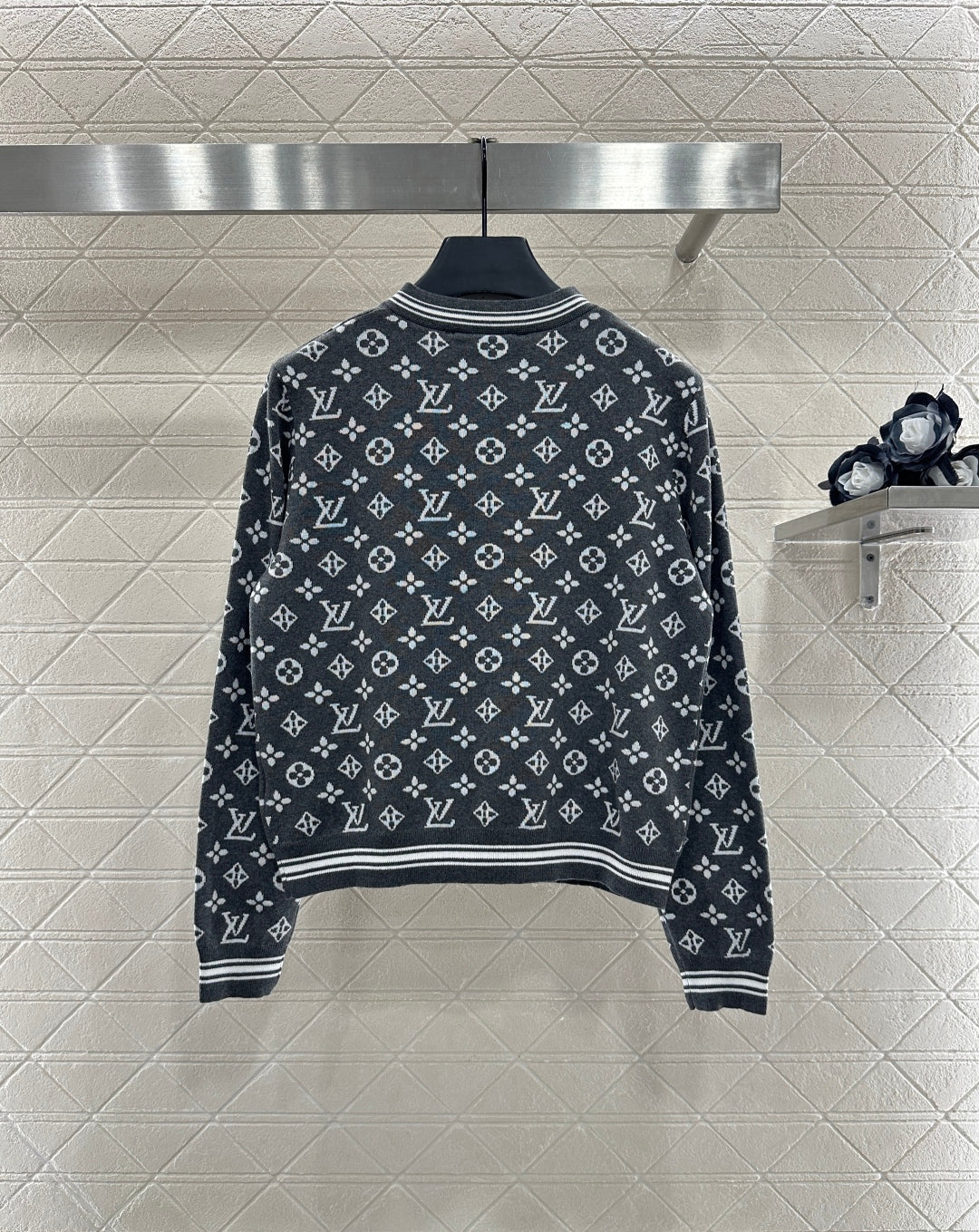 Kaschmir-Cardigan mit Schultütenknopf