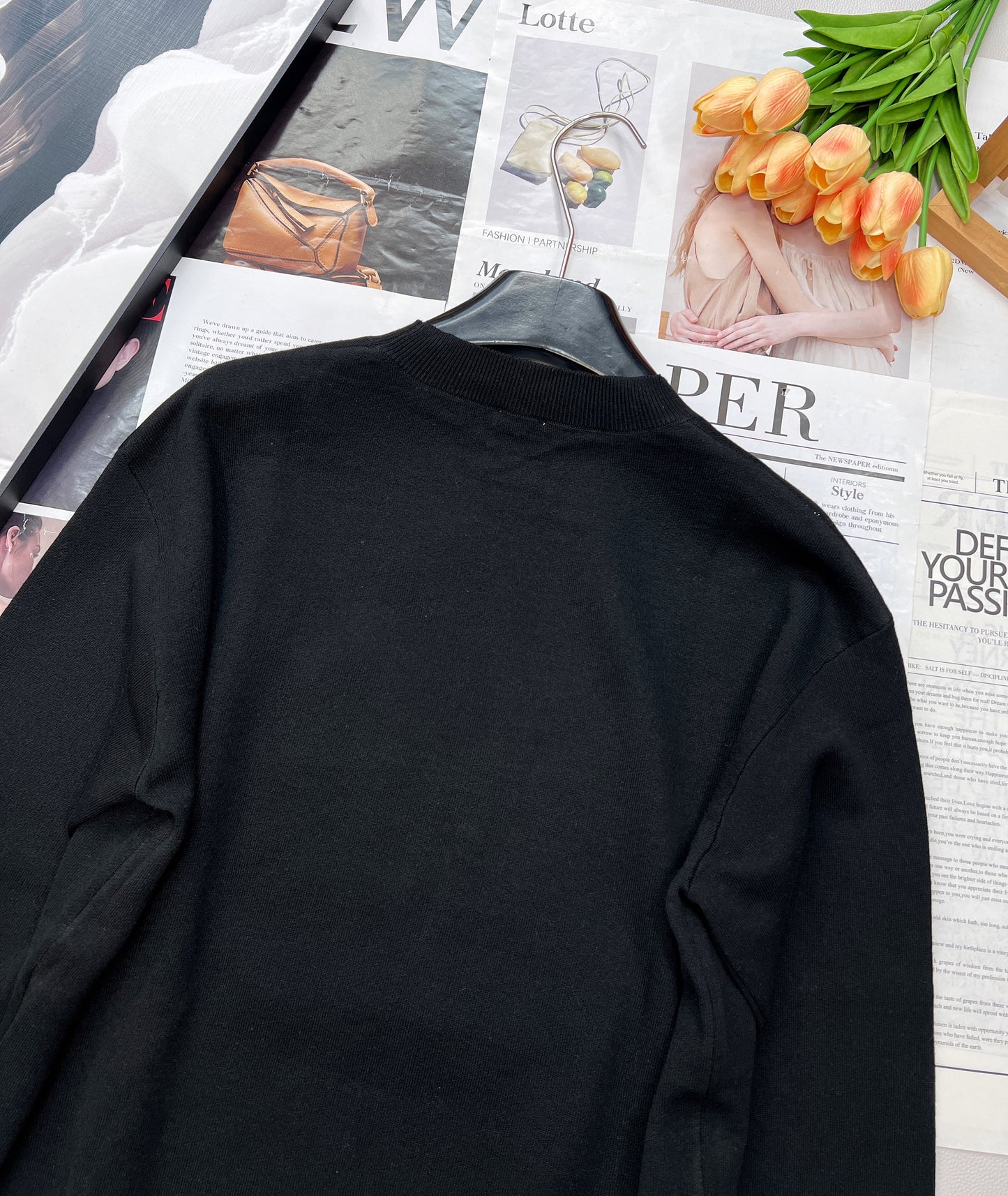 Tissage de fils de mohair