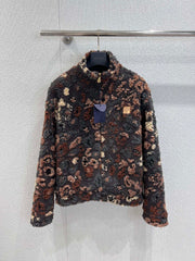 Reversible lambswool jacket