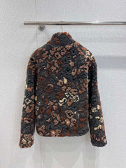Reversible lambswool jacket