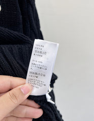 Kaschmir-Cardigan mit Schultütenknopf