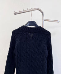Kaschmir-Cardigan mit Schultütenknopf