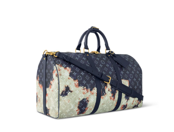 KEEPALL 50 Reisetasche blaue Flamme