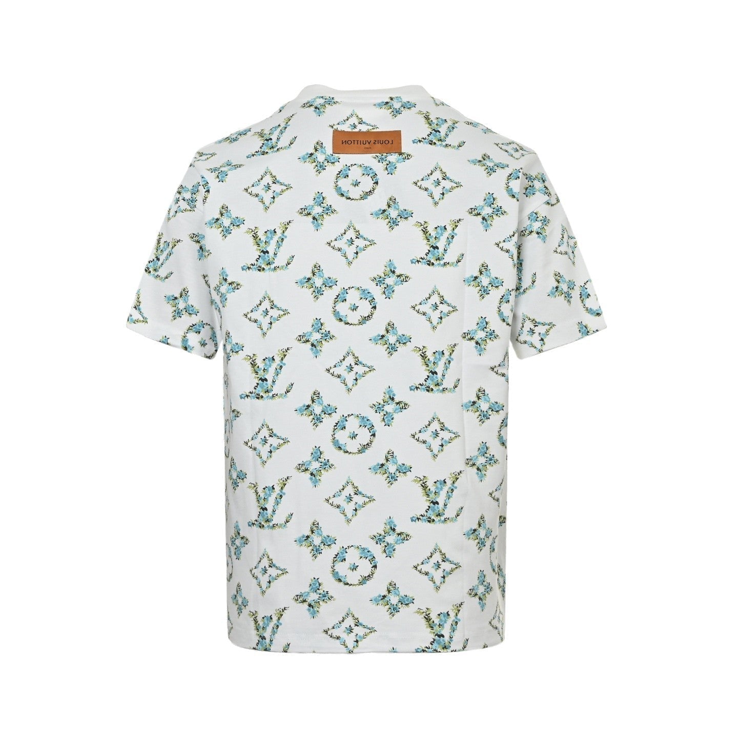 T-shirt surdimensionné à imprimé monogramme botanique 