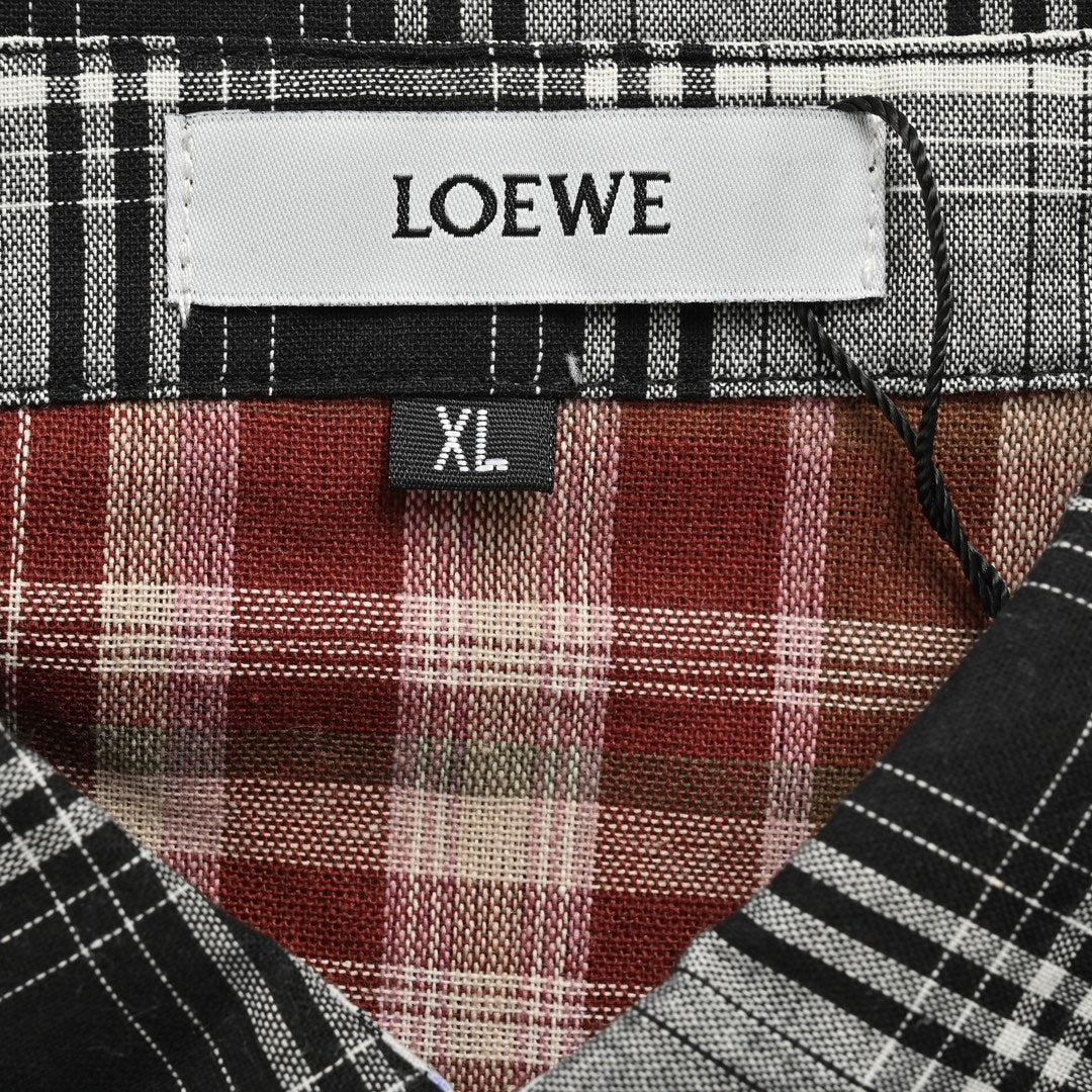 Langärmliges Hemd mit Karomuster 