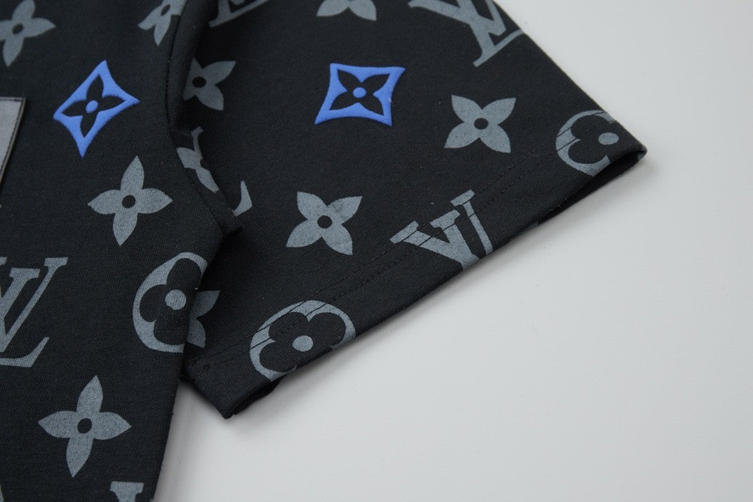 Monogram Print T - Shirt