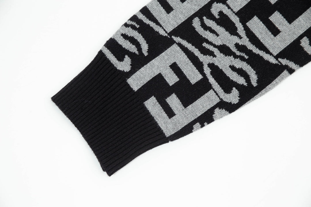 hochdichter Strickpullover