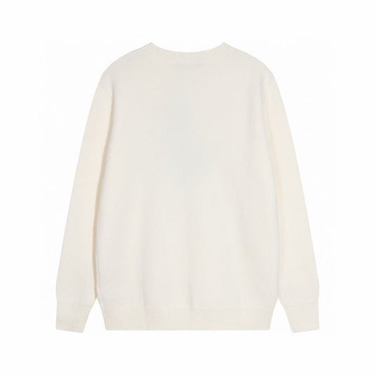 pull jacquard tricoté
