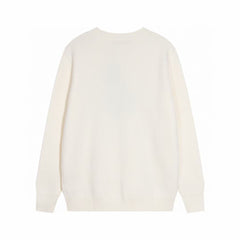 pull jacquard tricoté