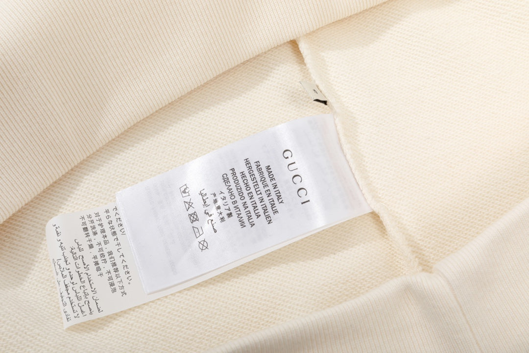 Sweat-shirt à lettres colorées avec bordure éclair