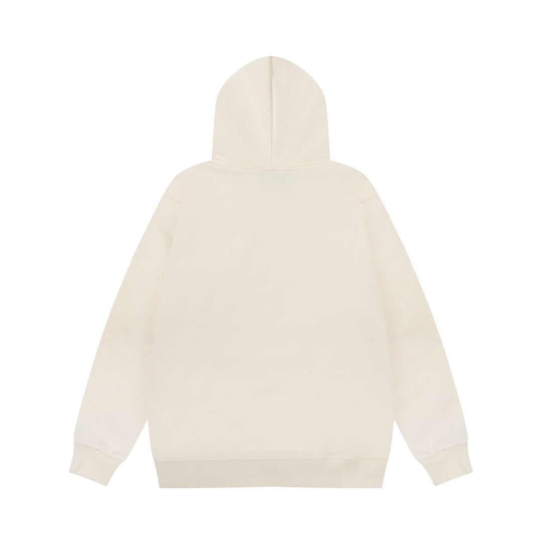 Sweat-shirt à lettres colorées avec bordure éclair