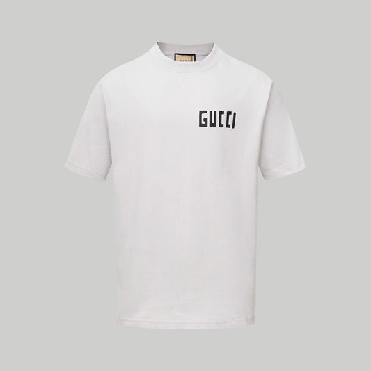 T-shirt à lettres imprimées de haute qualité 