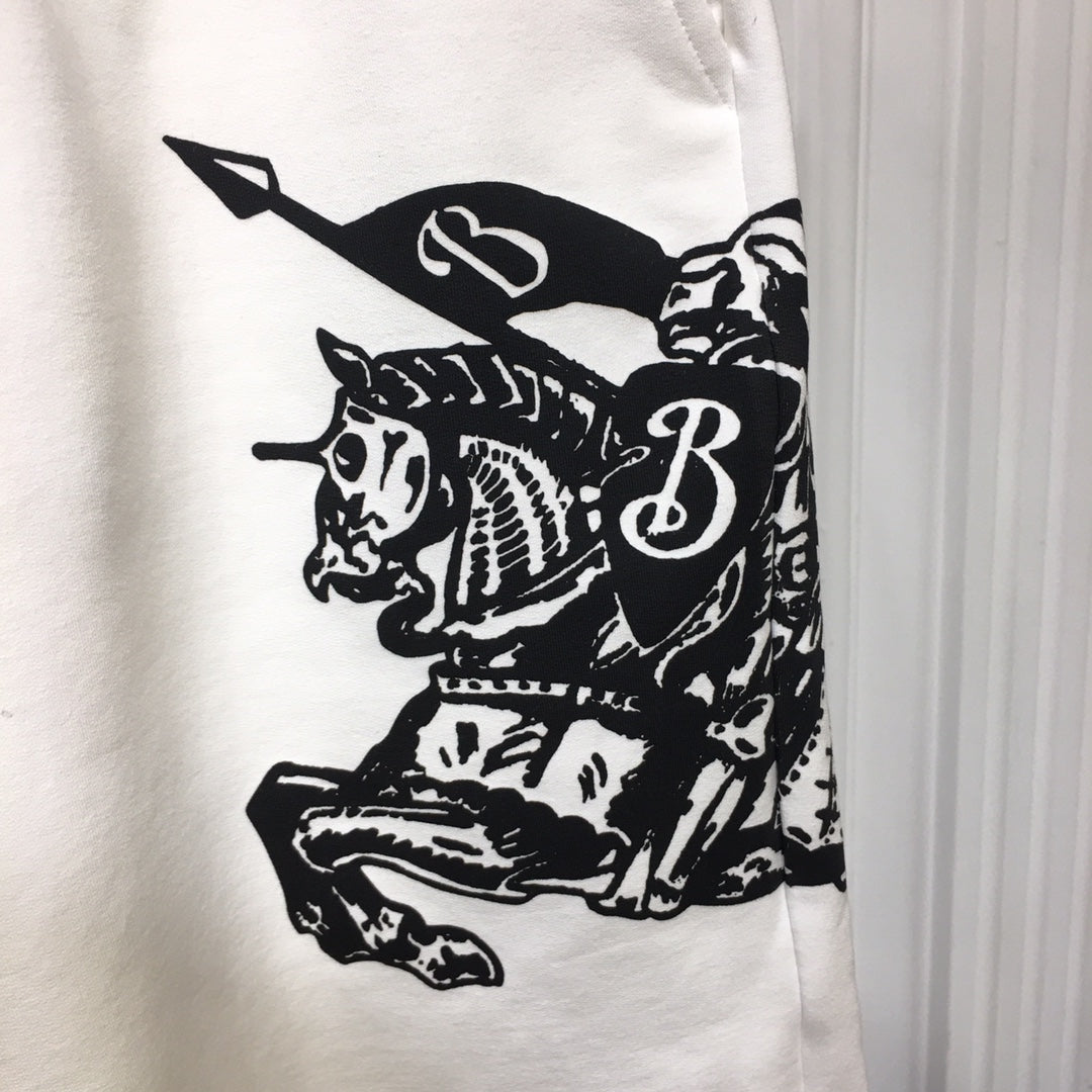 Shorts mit Rittermuster