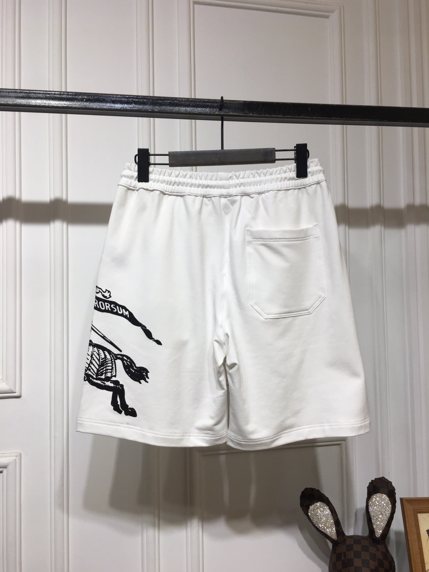 Shorts mit Rittermuster