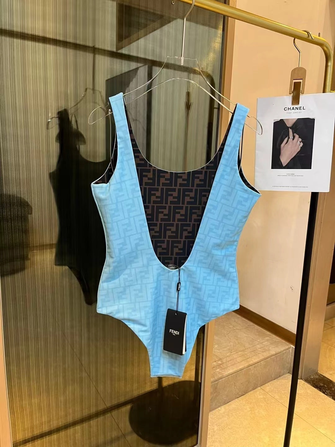 Maillot de bain réversible dos nu