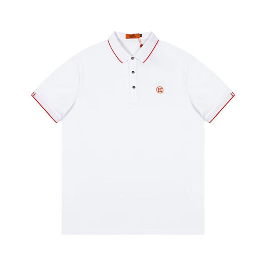 New chest printed polo shirt