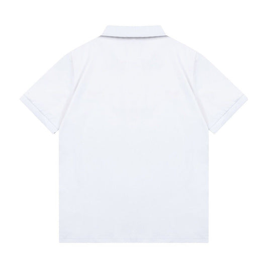 Classic Double Row Letter Polo Short Sleeve