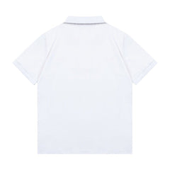 Classic Double Row Letter Polo Short Sleeve