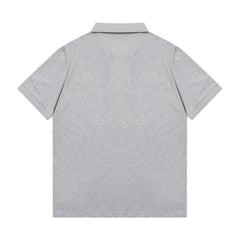 Classic Double Row Letter Polo Short Sleeve