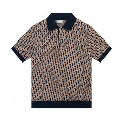 Business versatile presbyopic logo short-sleeved polo